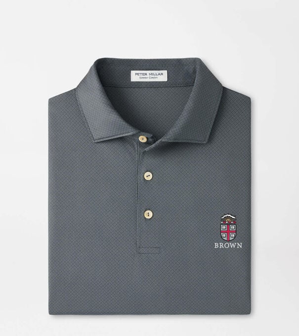 Brown University Hugo Performance Jersey Polo