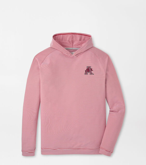 Arkansas Vault Pine Sugar Stripe Performance Hoodie