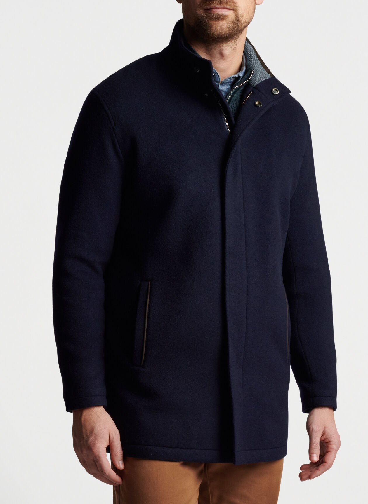 Crown Flex Fleece City Coat | Peter Millar