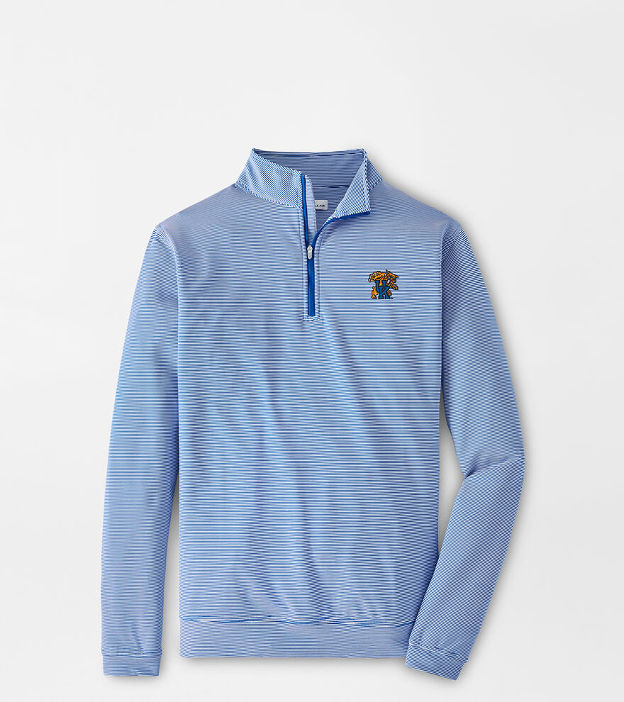 Kentucky Wildcat Perth Sugar Stripe Performance Quarter-Zip image number 1