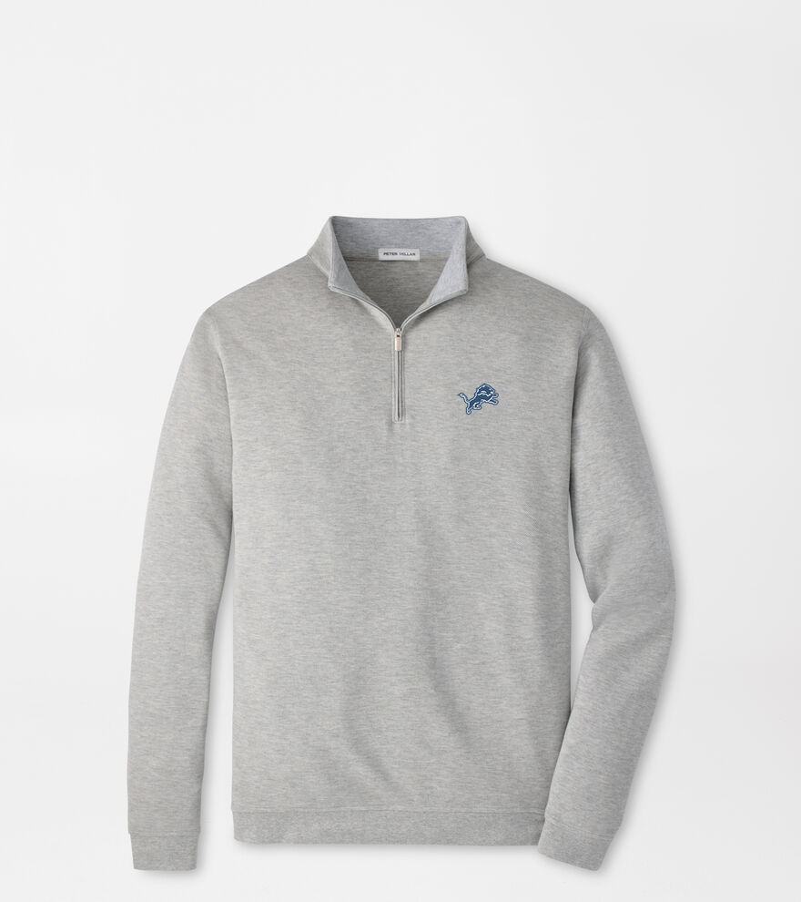 Detroit Lions Crown Comfort Quarter-Zip Pullover image number 1