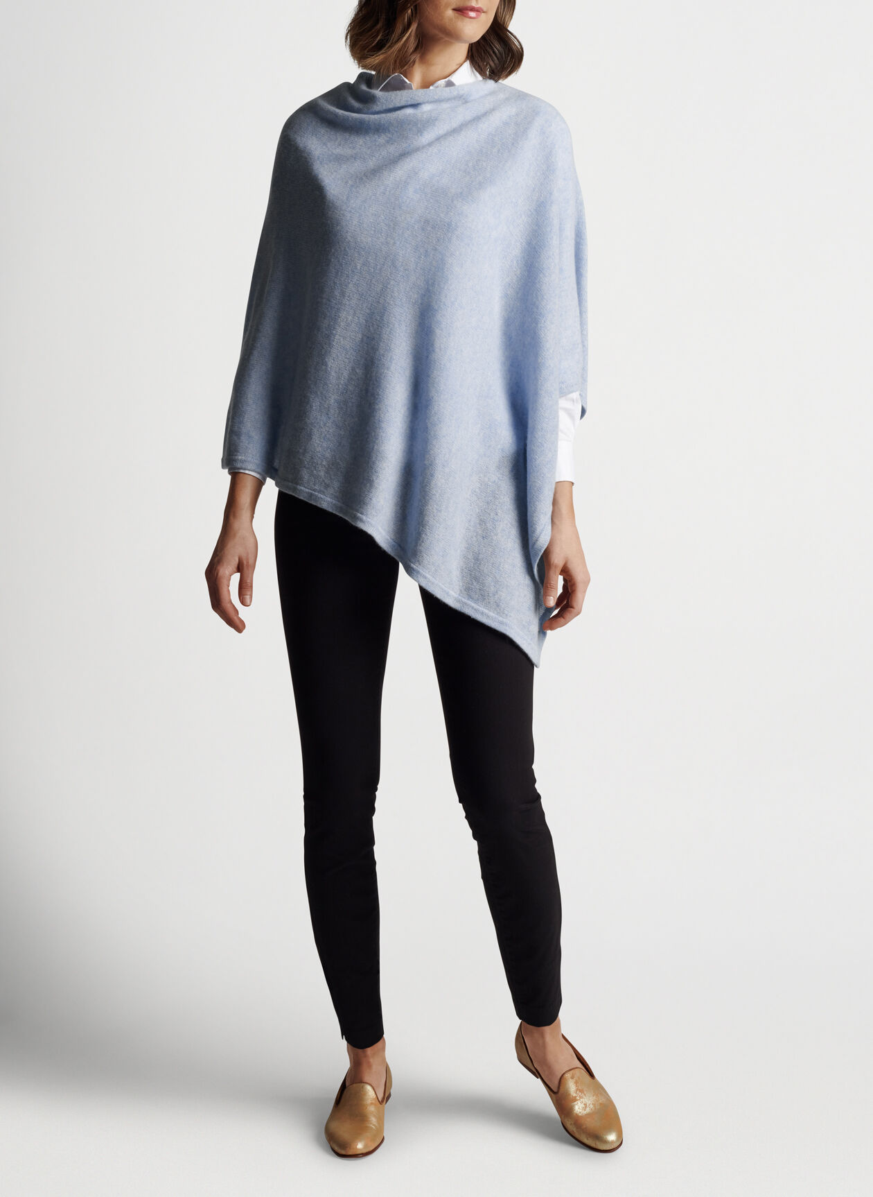 The Essential Cashmere Poncho | Women's 