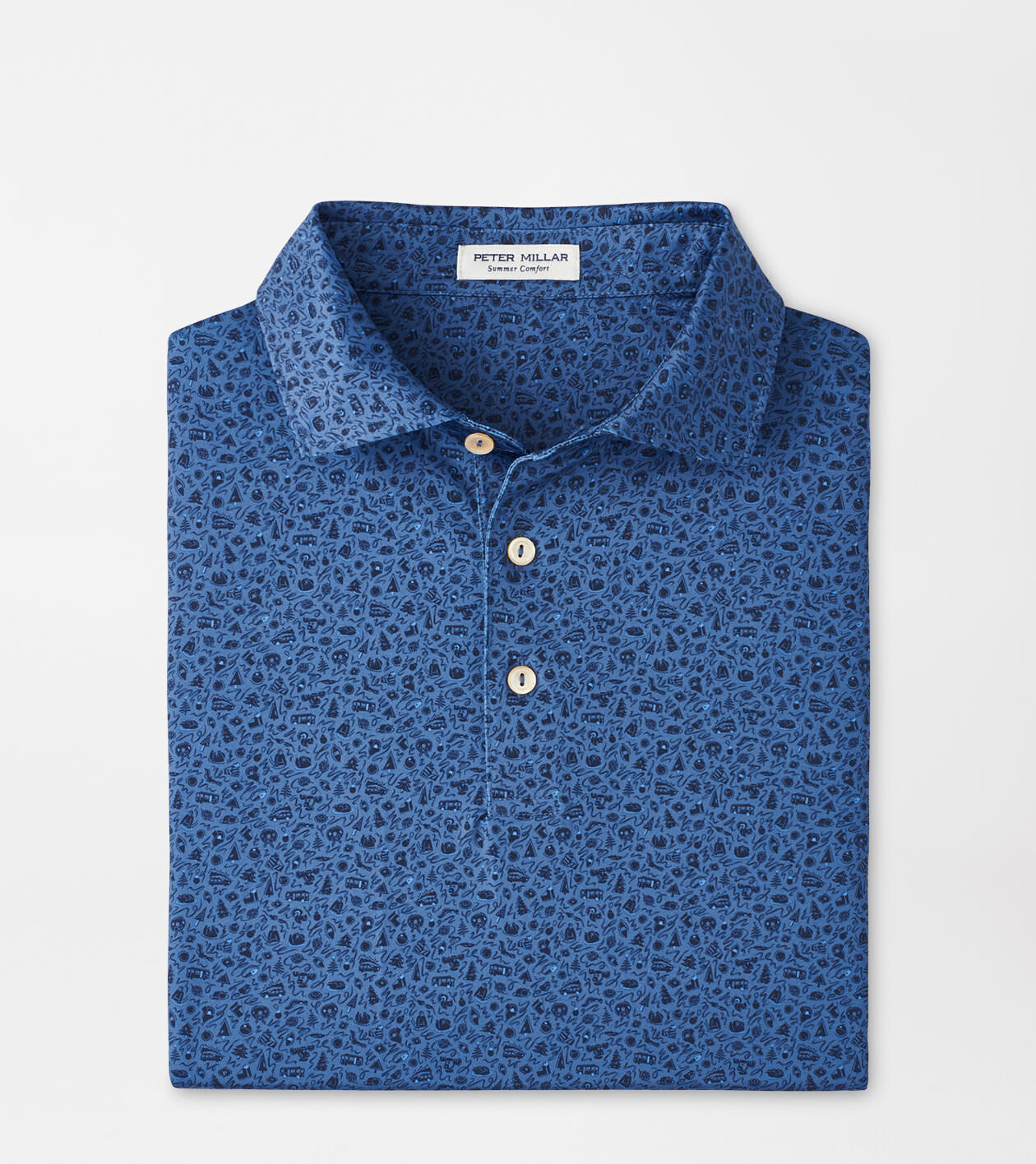 Lights Performance Jersey Polo | Men's Polos | Peter Millar