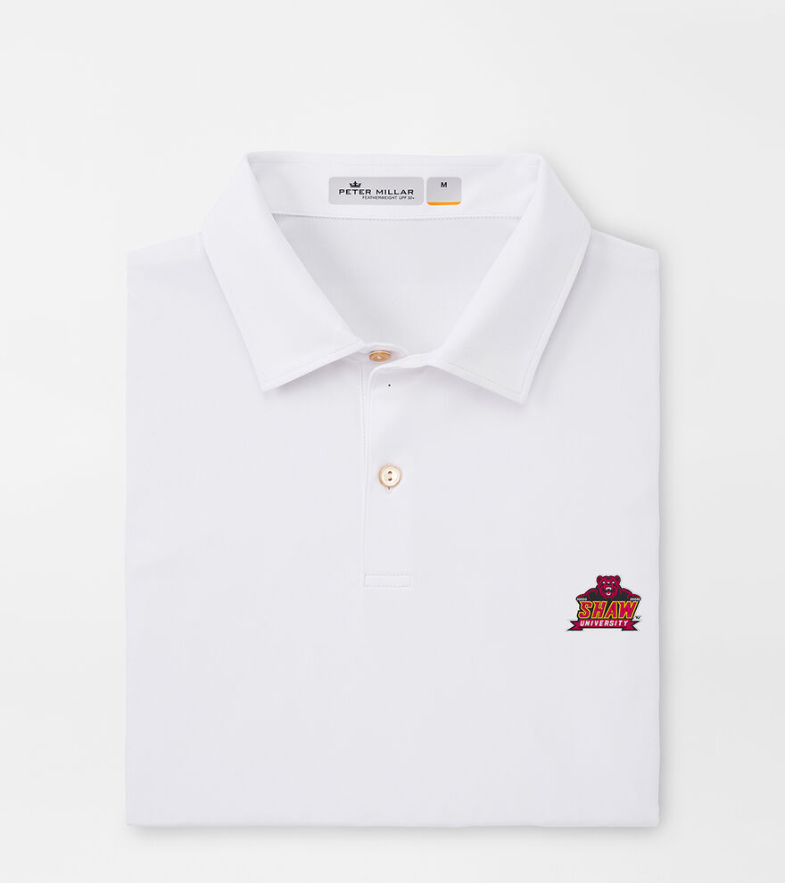 Shaw University Featherweight Melange Polo image number 1