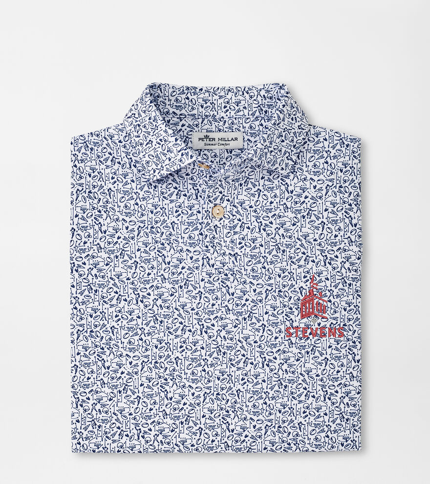 Stevens Institute Youth Performance Jersey Polo image number 1