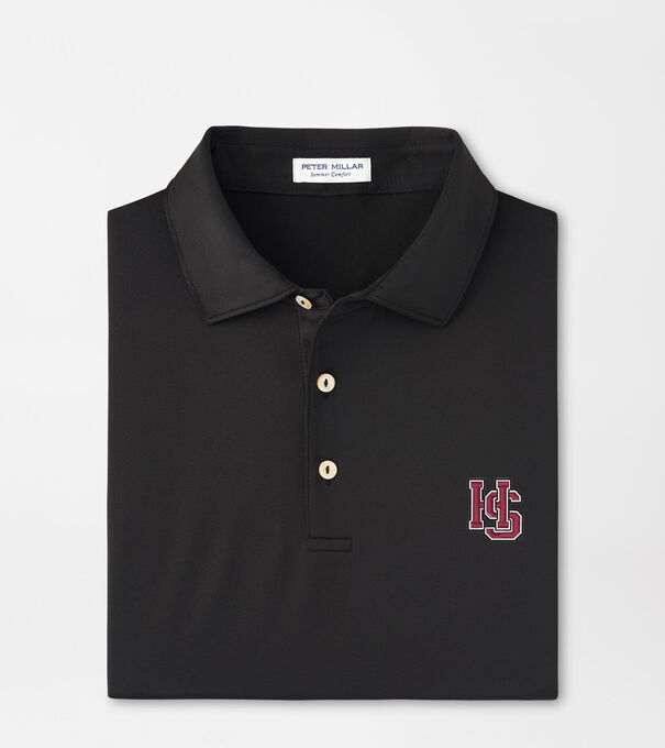 Hampden Sydney Solid Performance Jersey Polo