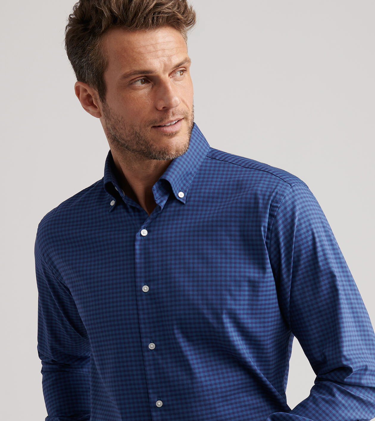 【上田コウタロウ】Rublo Grey Match Shirtsルブレフ Selkirk Sport Emblem Series Mens Polo Shirt | Selkirk Sport