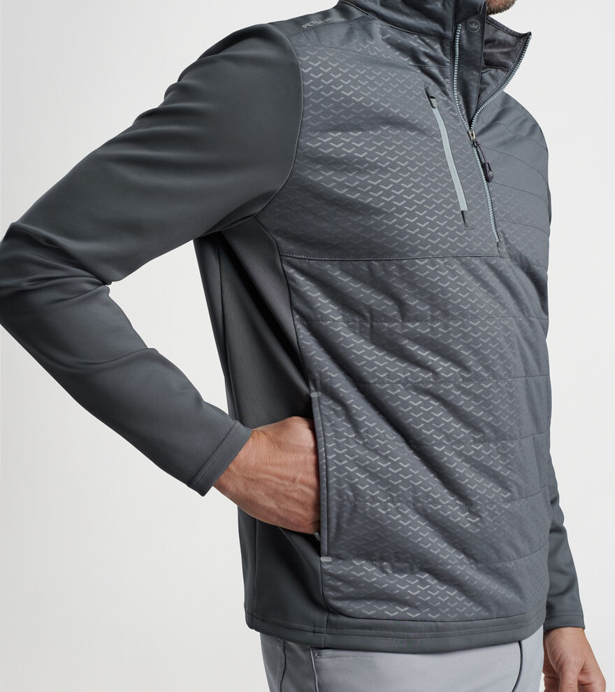 Weld Elite Arrow Emboss Hybrid Half-Zip image number 4