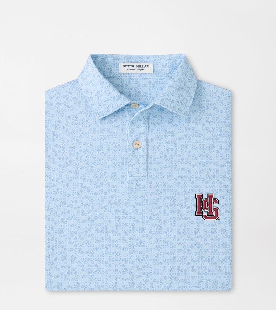 Hampden Sydney Bases Loaded Youth Performance Jersey Polo image number 1