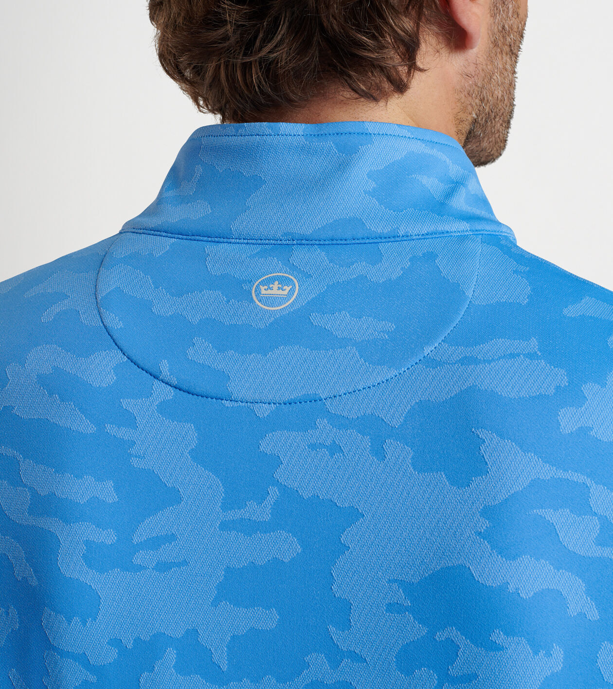 Peter millar camo pullover top