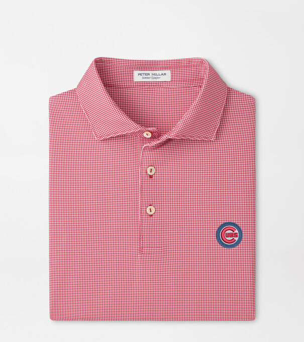Chicago Cubs Border Performance Jersey Polo