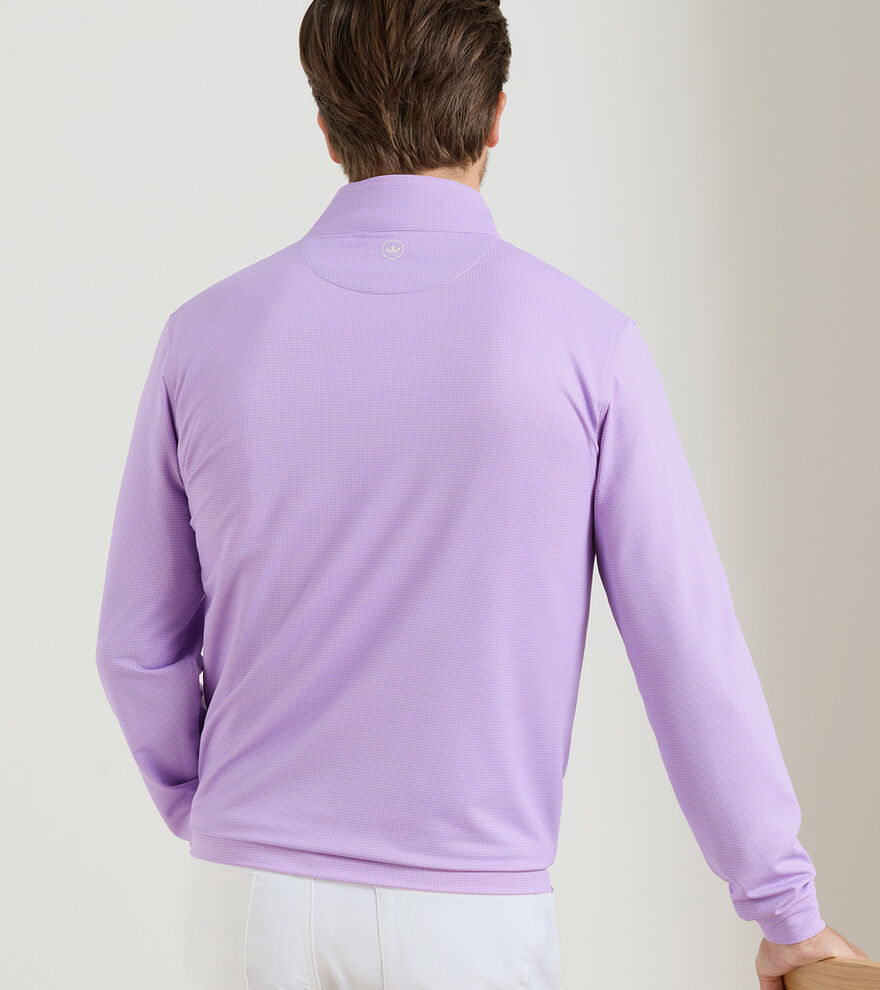 Perth Basketweave Performance Quarter-Zip image number 3