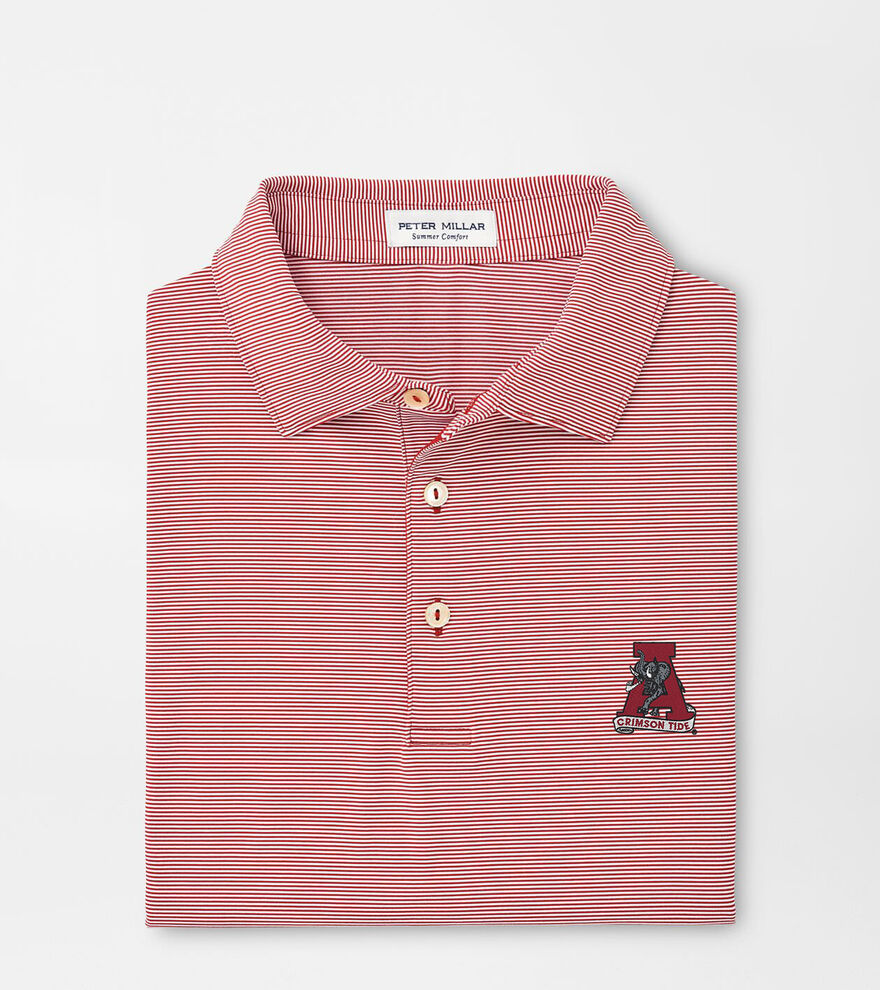 Alabama Vault Jubilee Stripe Performance Polo image number 1