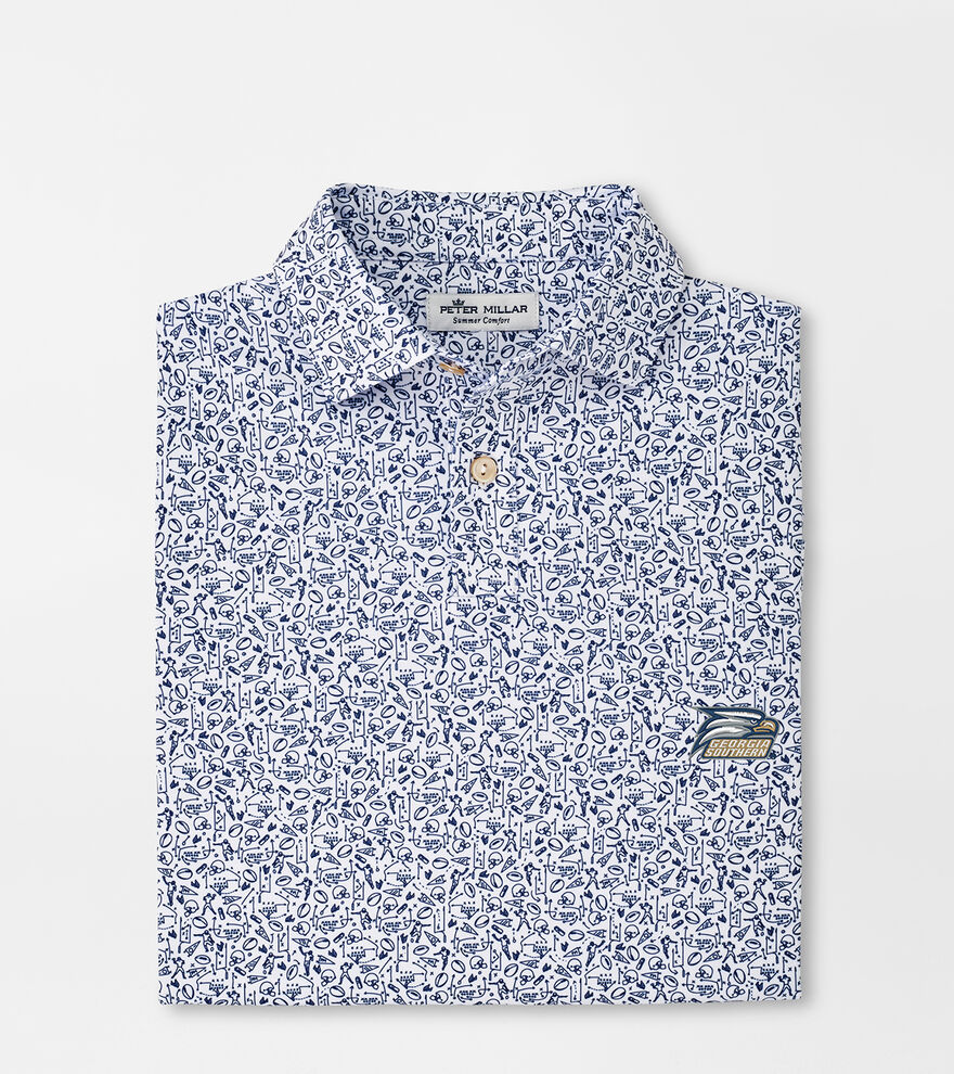 Georgia Southern Youth Performance Jersey Polo image number 1