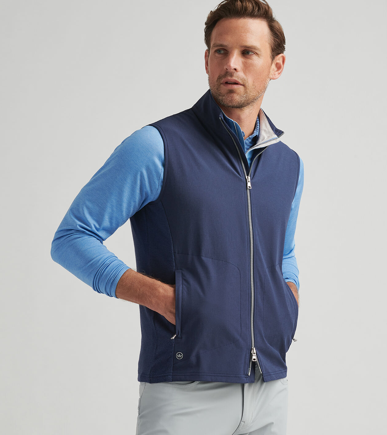 Solstice Performance Hybrid Full-Zip Vest | Men's Vests