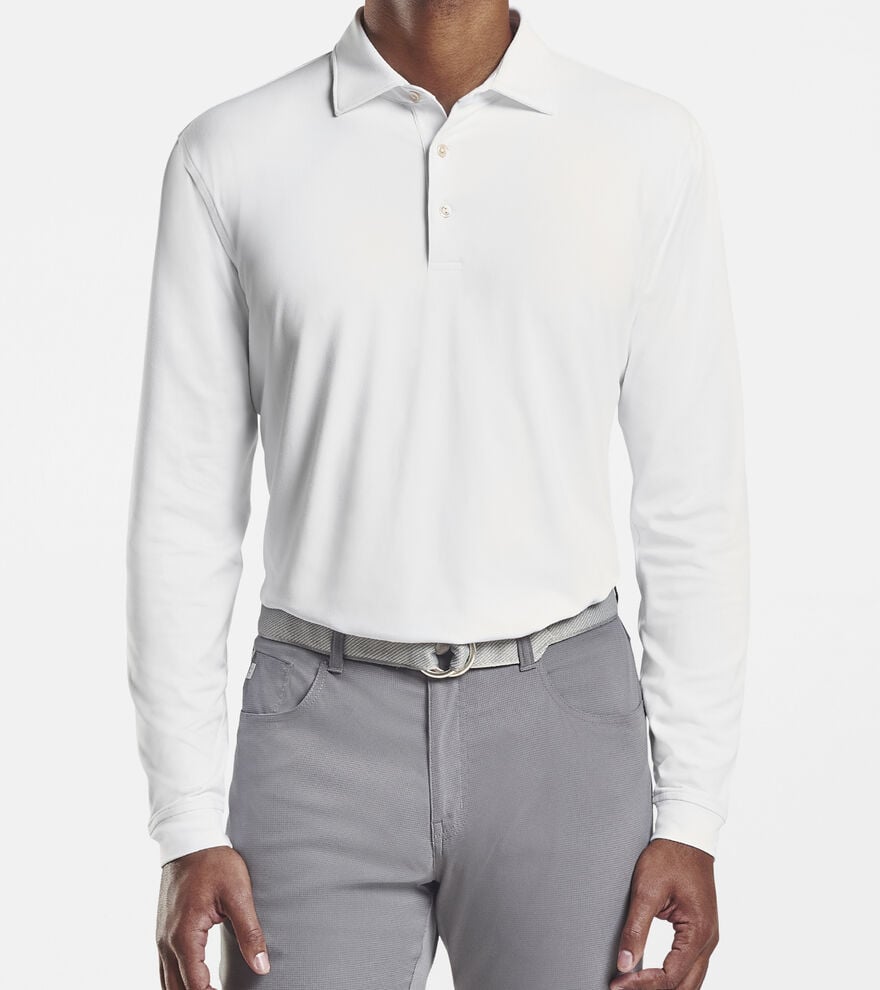 Lyons Performance Long-Sleeve Polo image number 2