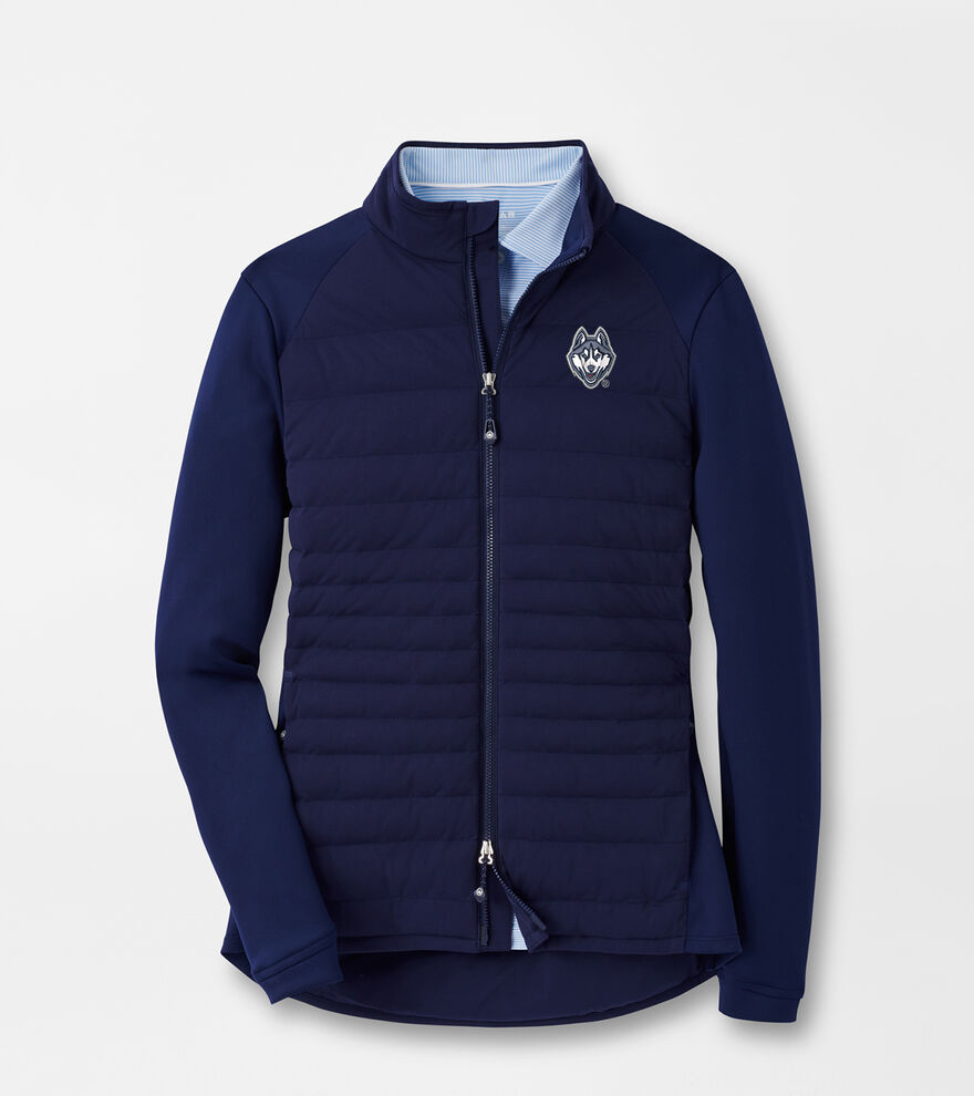 UConn Huskies Women's Merge Hybrid Jacket image number 1