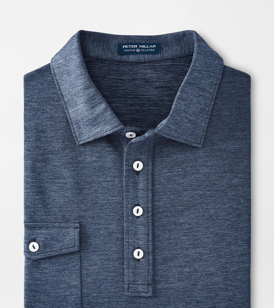 Solid Performance Polo (Kelly Hard Collar) image number 1