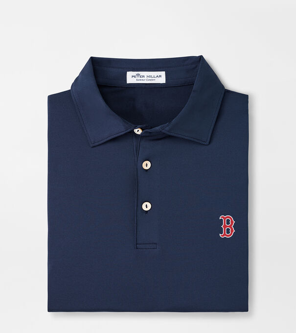 Boston Red Sox Solid Performance Jersey Polo