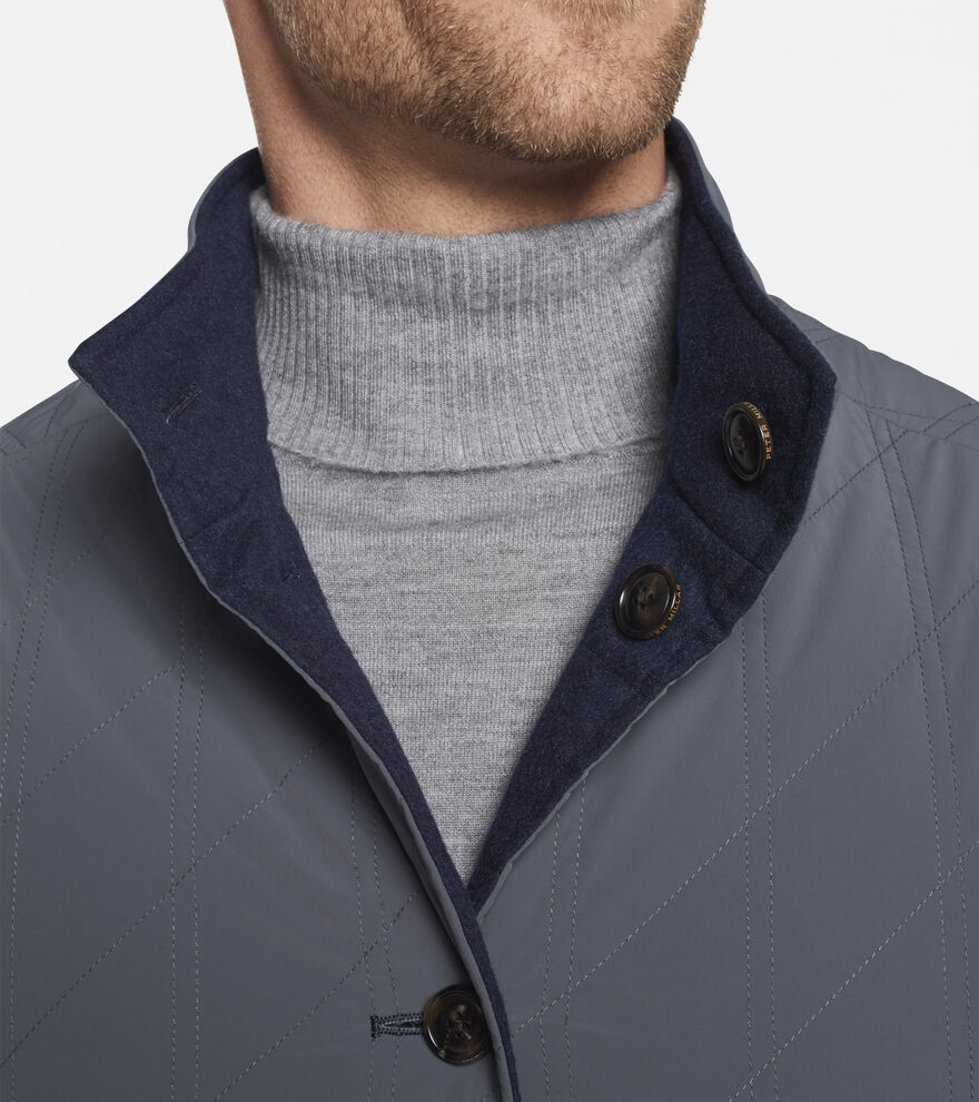 Stealth Cashmere Reversible Vest image number 9