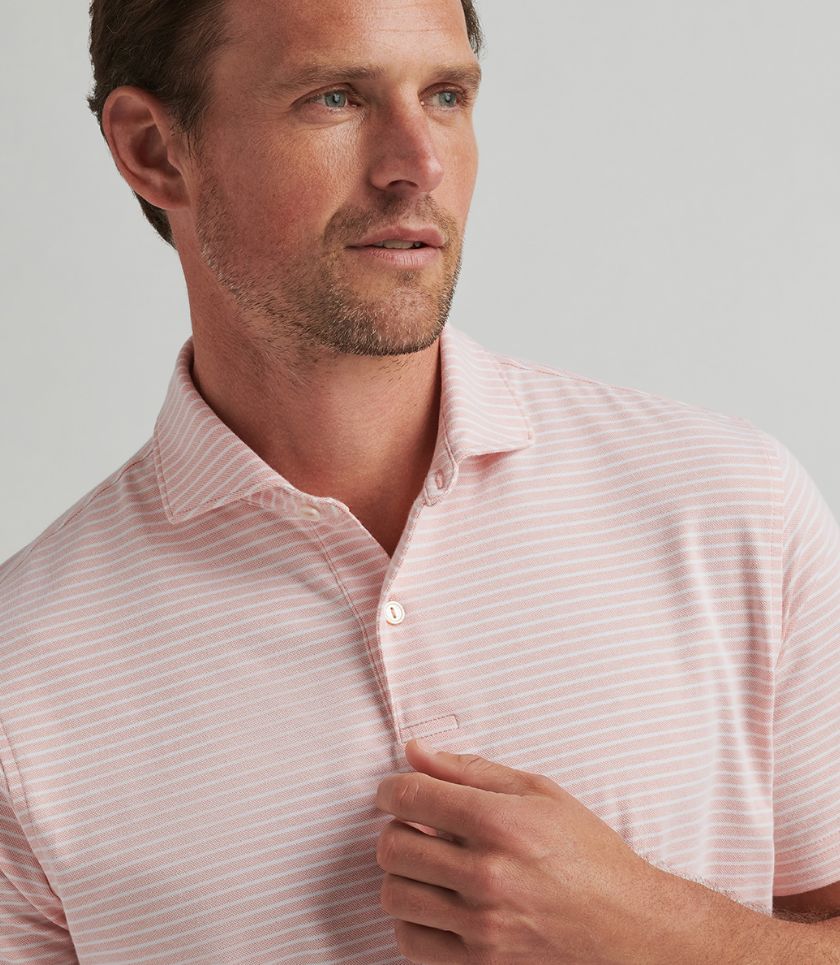 Albatross Cotton Blend<br> Piqué Polo