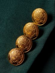 Closeup of Green Peter Millar Walker Cup Blazer