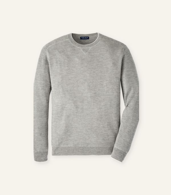 The Voyager Sweater in Gale Grey