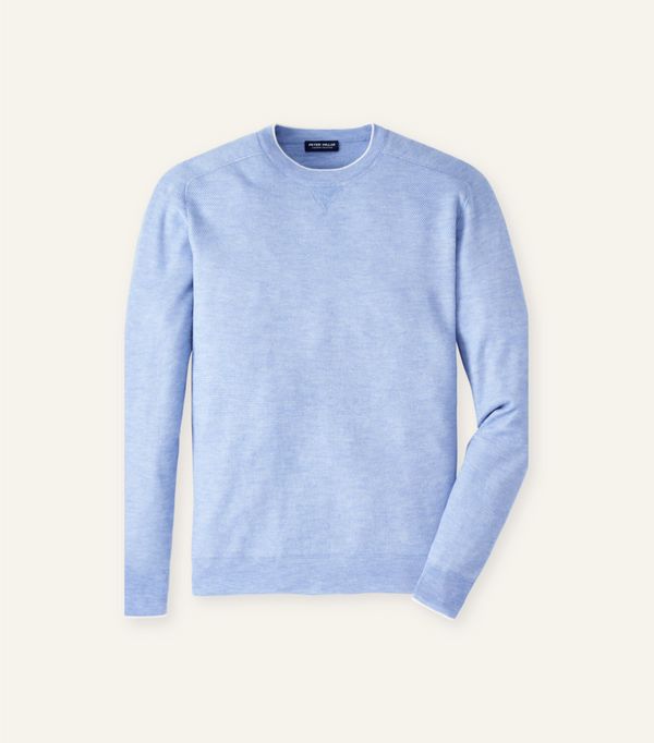 The Voyager Sweater in Tahoe Blue