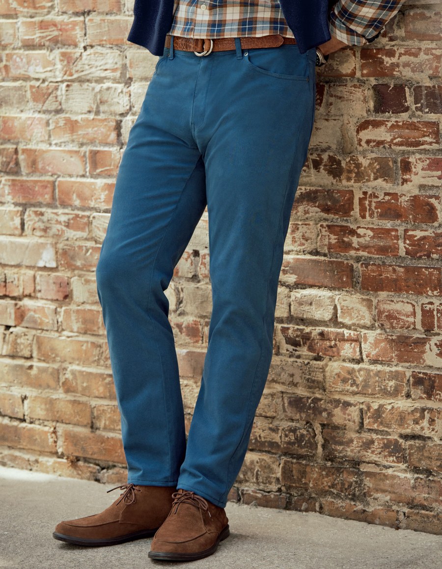 Sateen Five Pocket Pant | Peter Millar