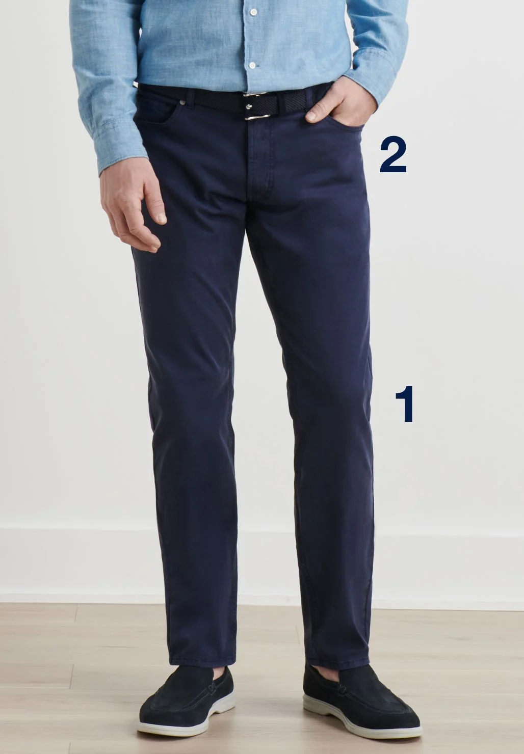 Vintage Washed Five-Pocket Denim | Men's Pants | Peter Millar