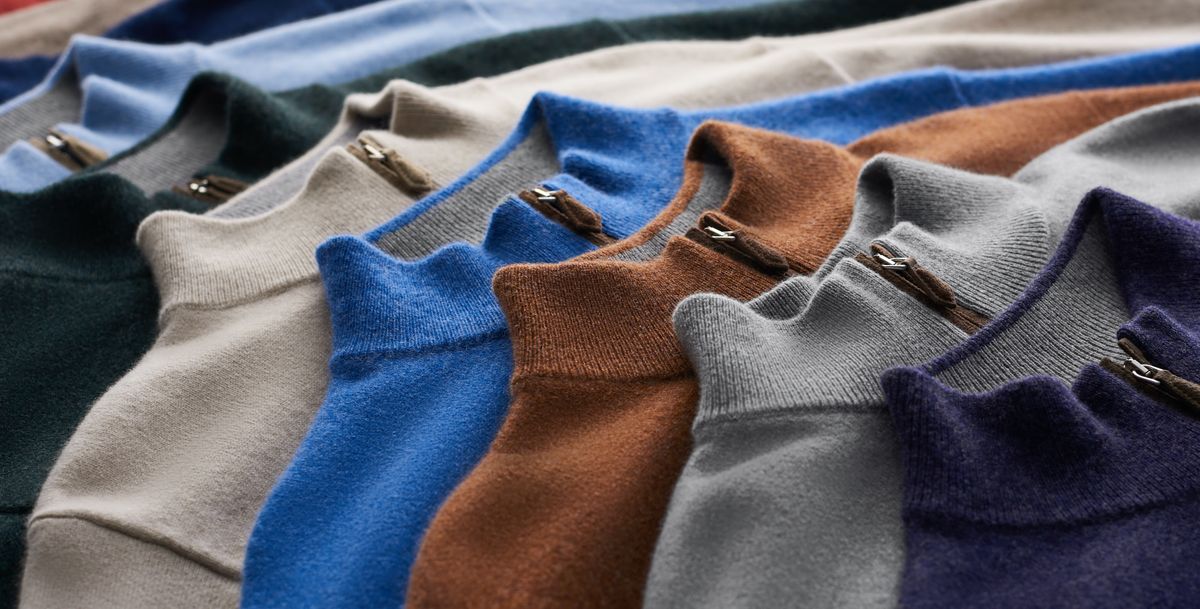 Men's Cashmere Sweaters, Journal