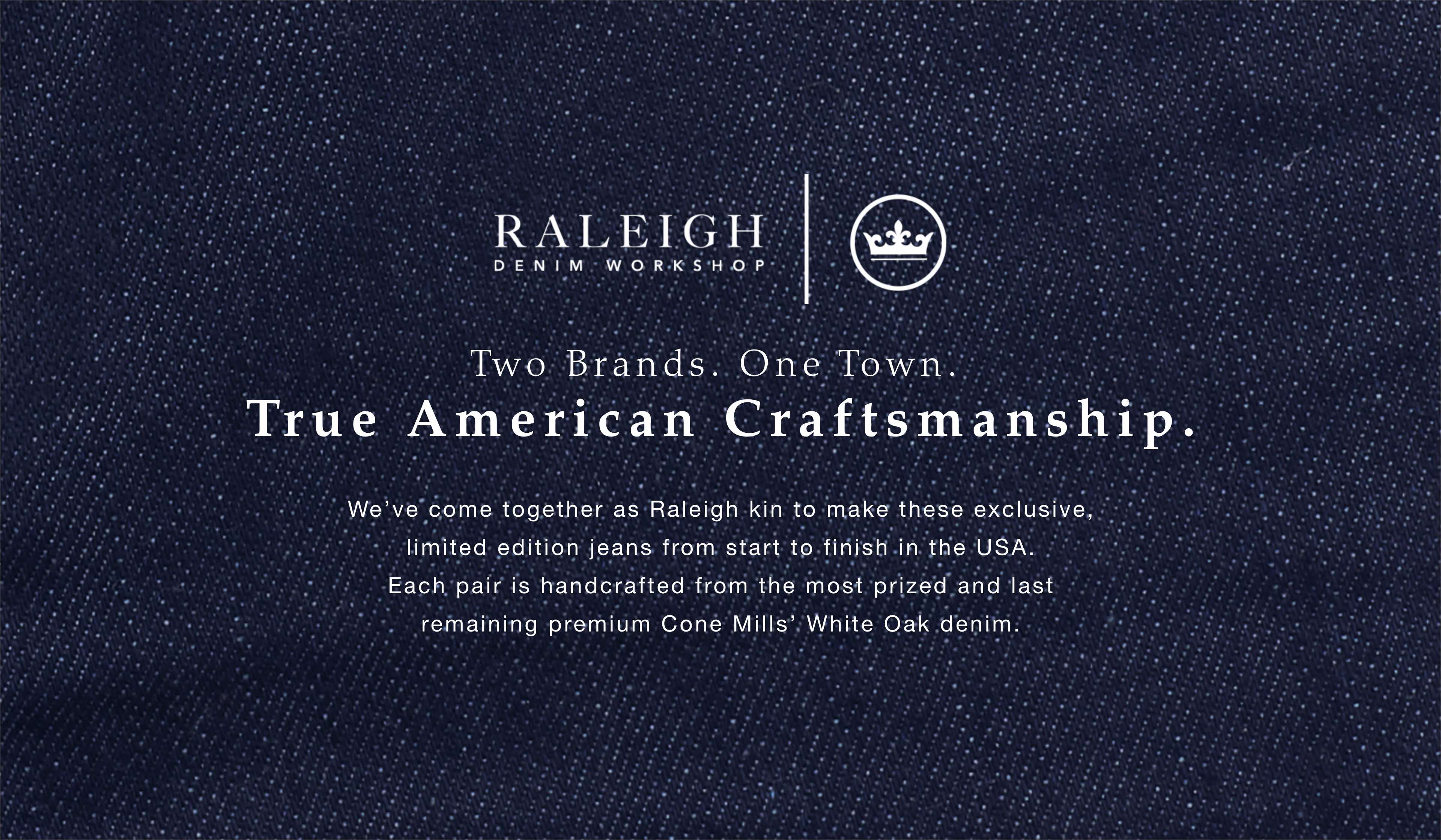 Raleigh Denim hero