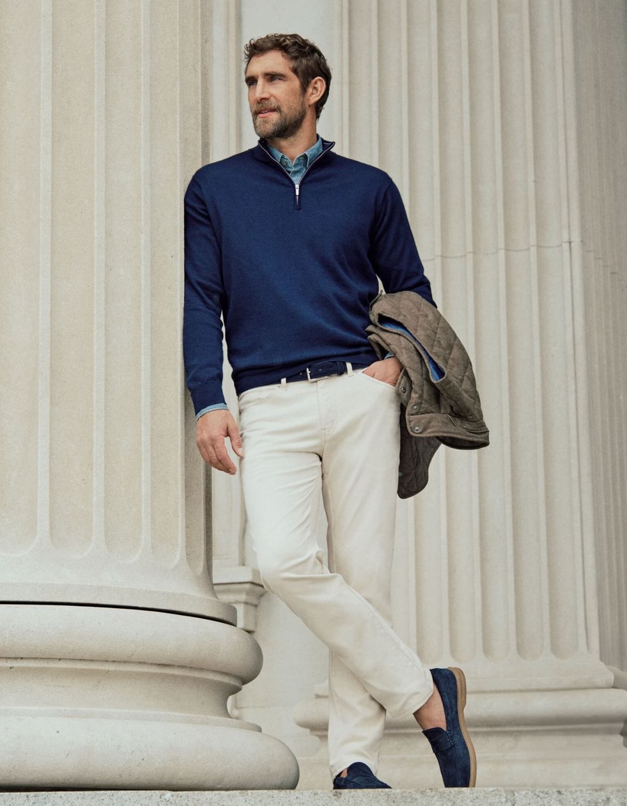 Sateen Five Pocket Pant | Peter Millar