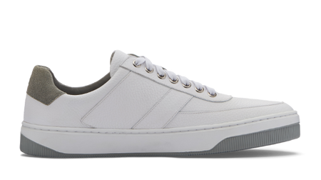 Men's Vantage Suede Sneaker in White Coral