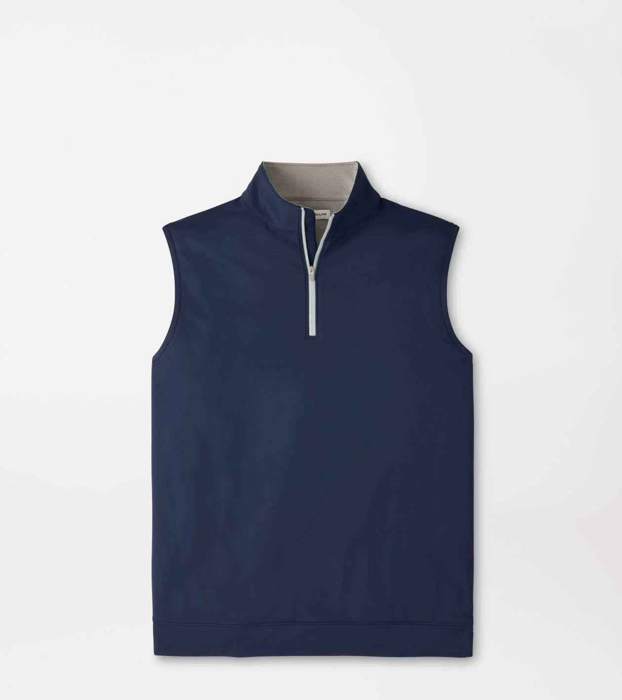 Galway Stretch Loop Terry Quarter-Zip Vest | Men's Vests | Peter