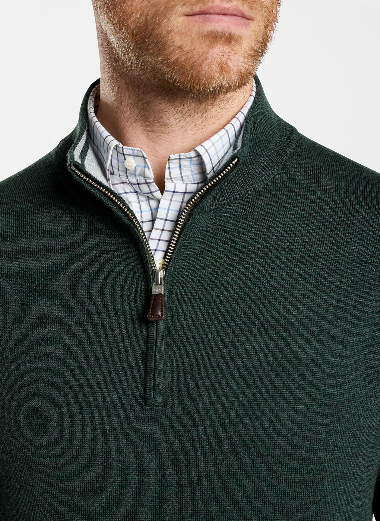 Crown Soft Merino-Silk Quarter-Zip | Peter Millar