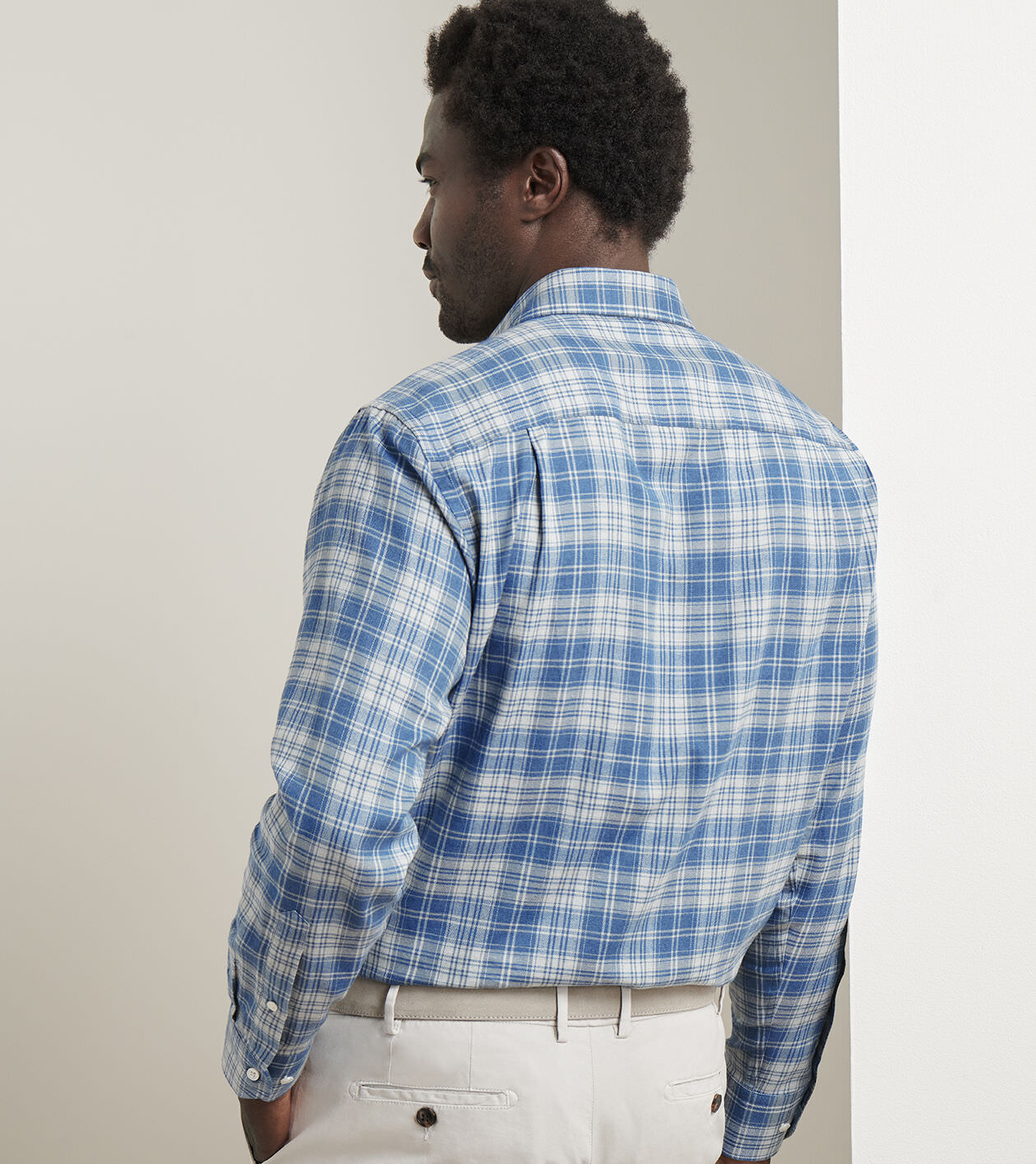 Riccia Italian Flannel Sport Shirt | Men's Sport Shirts