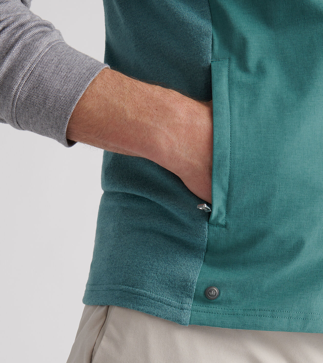 Solstice Performance Hybrid Full-Zip Vest | Men's Vests