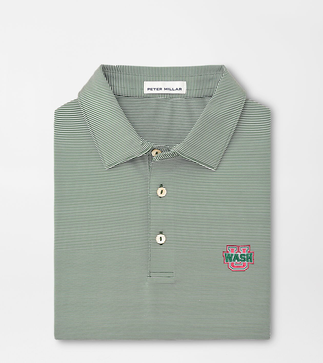 Washington St. Louis Jubilee Stripe Performance Polo