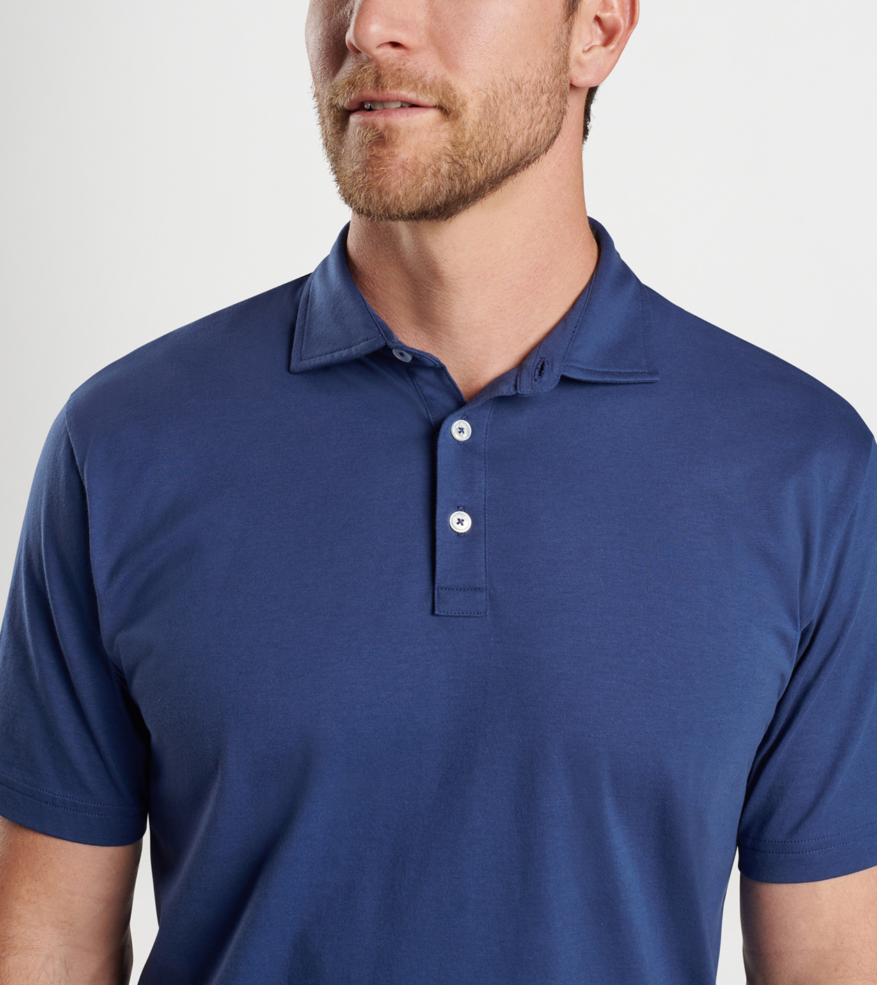 Crown Comfort Cotton SS Polo Men s Polos Peter Millar