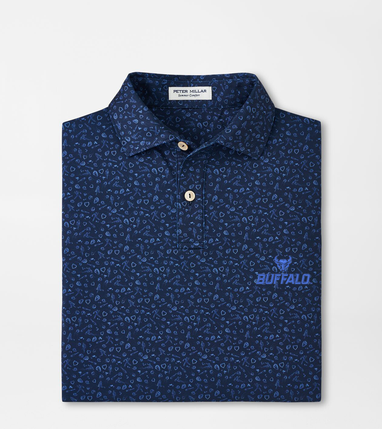 University at Buffalo Batter Up Youth Performance Jersey Polo