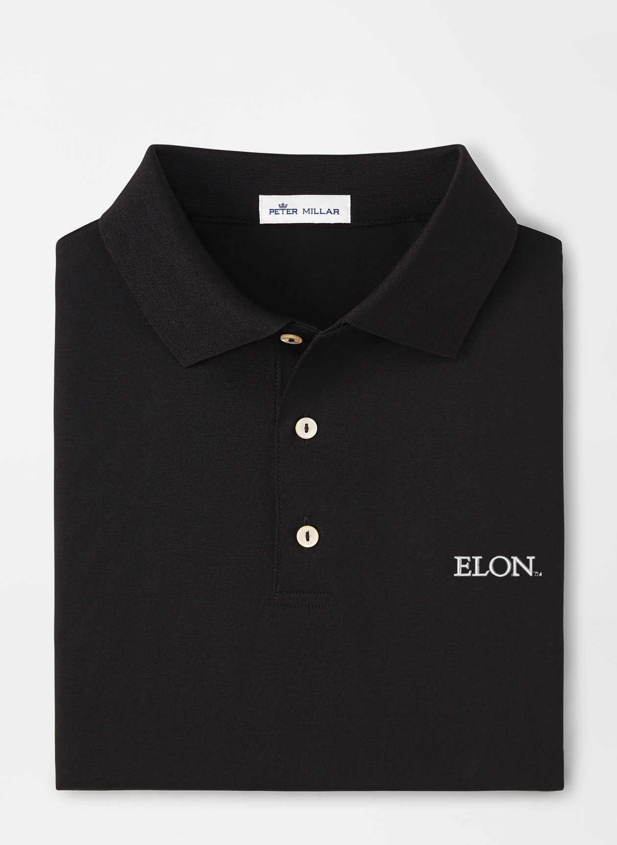 Elon Solid Cotton Polo Peter Millar