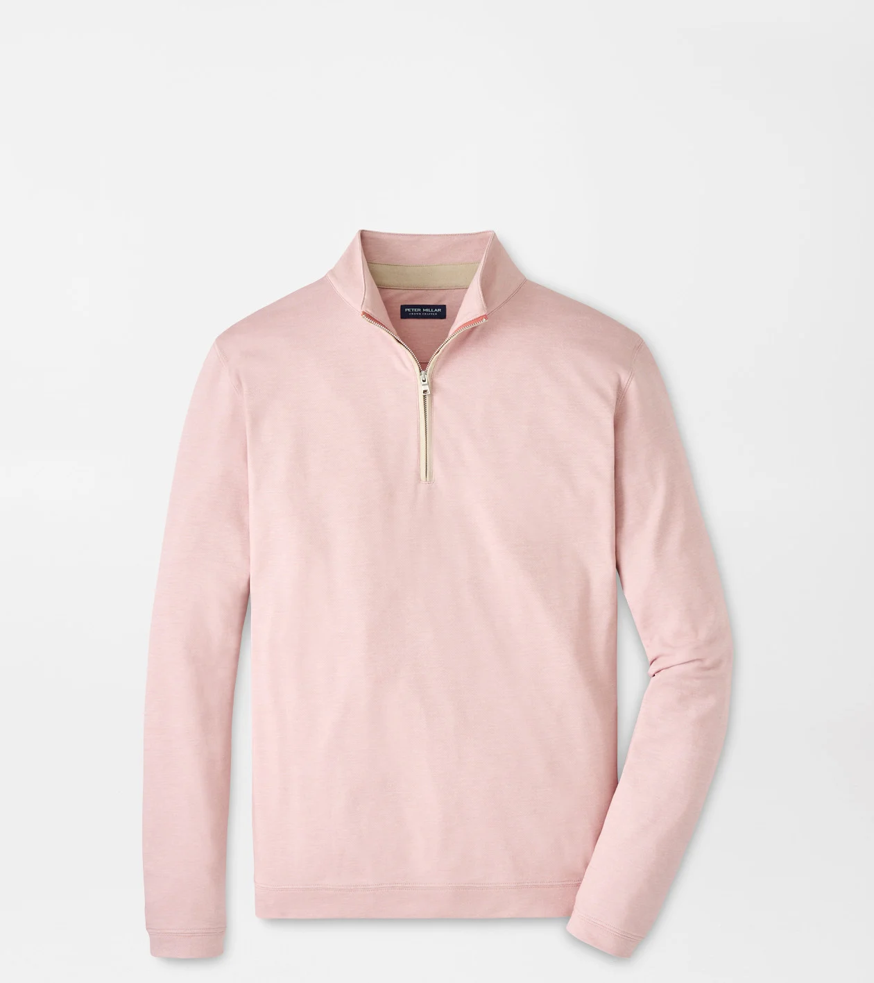 Albatross Cotton-Blend Piqué Quarter-Zip | Men's Pullovers | Peter
