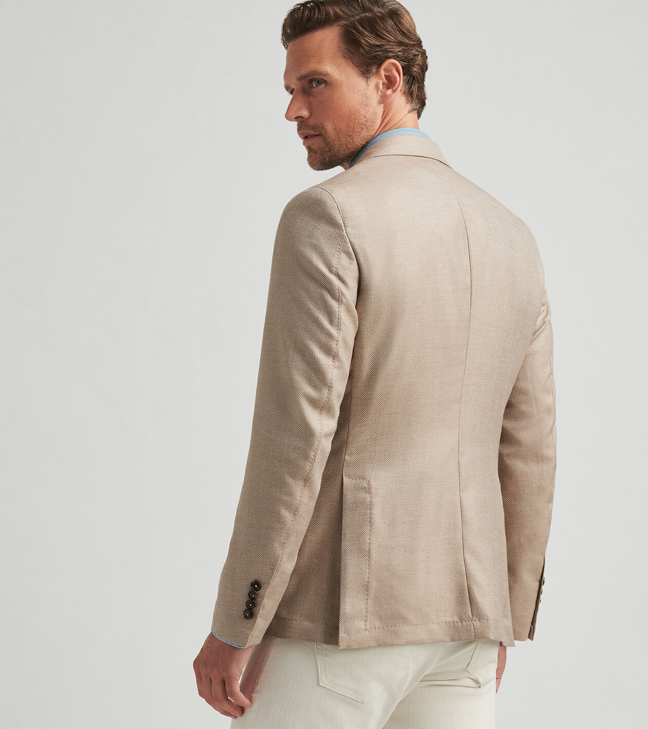 Cypress Herringbone Soft Jacket | Men's Sport Coats | Peter Cypress Herringbone Soft Jacket | Men's Sport Coats | Peter