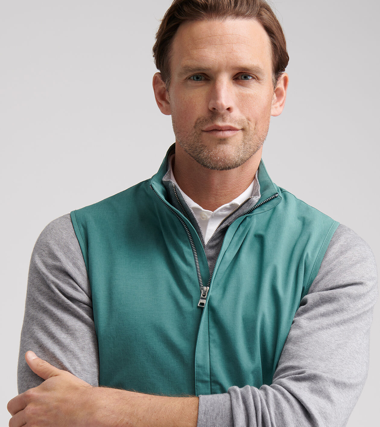 最終価格 venit ＷＯＯＬ　ＰＯＬＹＥＳＴＥＲ　ＢＯＡ　ＶＥＳＴ　グリーン Fowl Vest - Olive Cotton Brushed Herringbone | Nepenthes New
