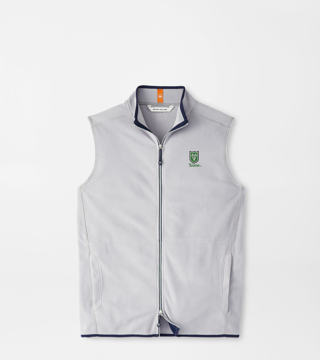 Tulane Thermal Flow Micro Fleece Vest Men's Collegiate Apparel