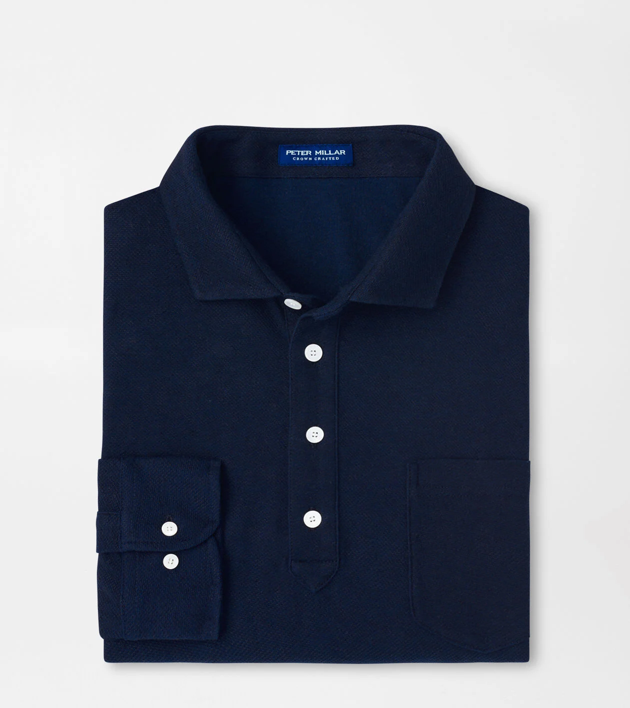 Croxley Long-Sleeve Polo | Men's Polos | Peter Millar