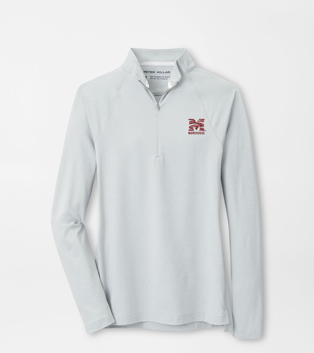 Morehouse College Women's Mélange Raglan-Sleeve Perth Layer