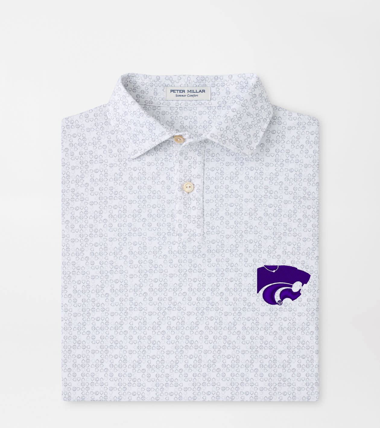 Kansas State Bases Loaded Youth Performance Jersey Polo | Men's