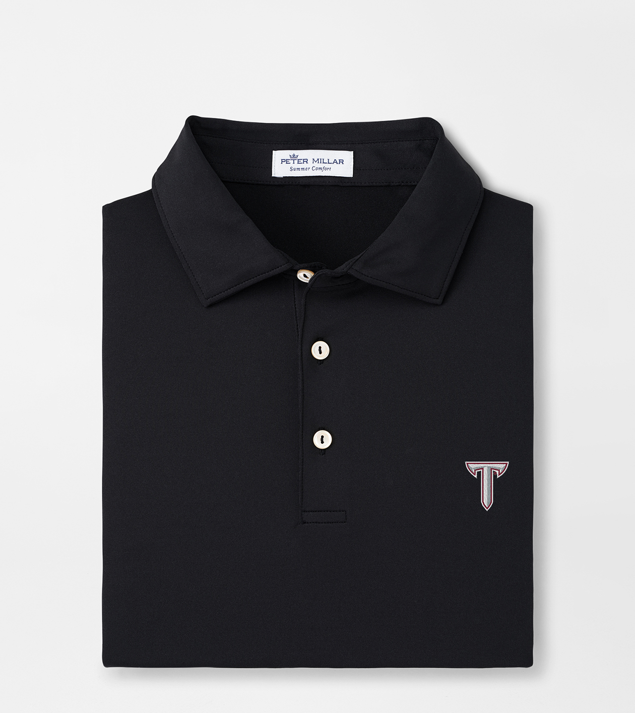 Troy Solid Performance Jersey Polo (Sean Self Collar)